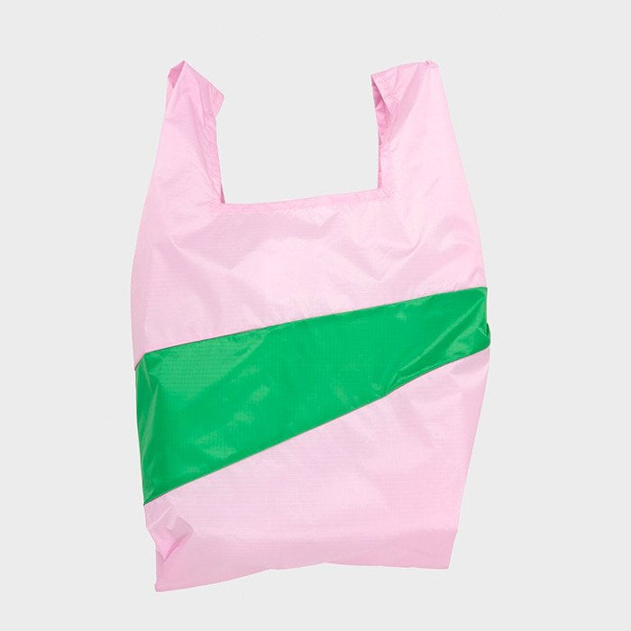 SUSAN BIJL-Shopping Bag L Pale Pink & Wena-TNSBPAWEL