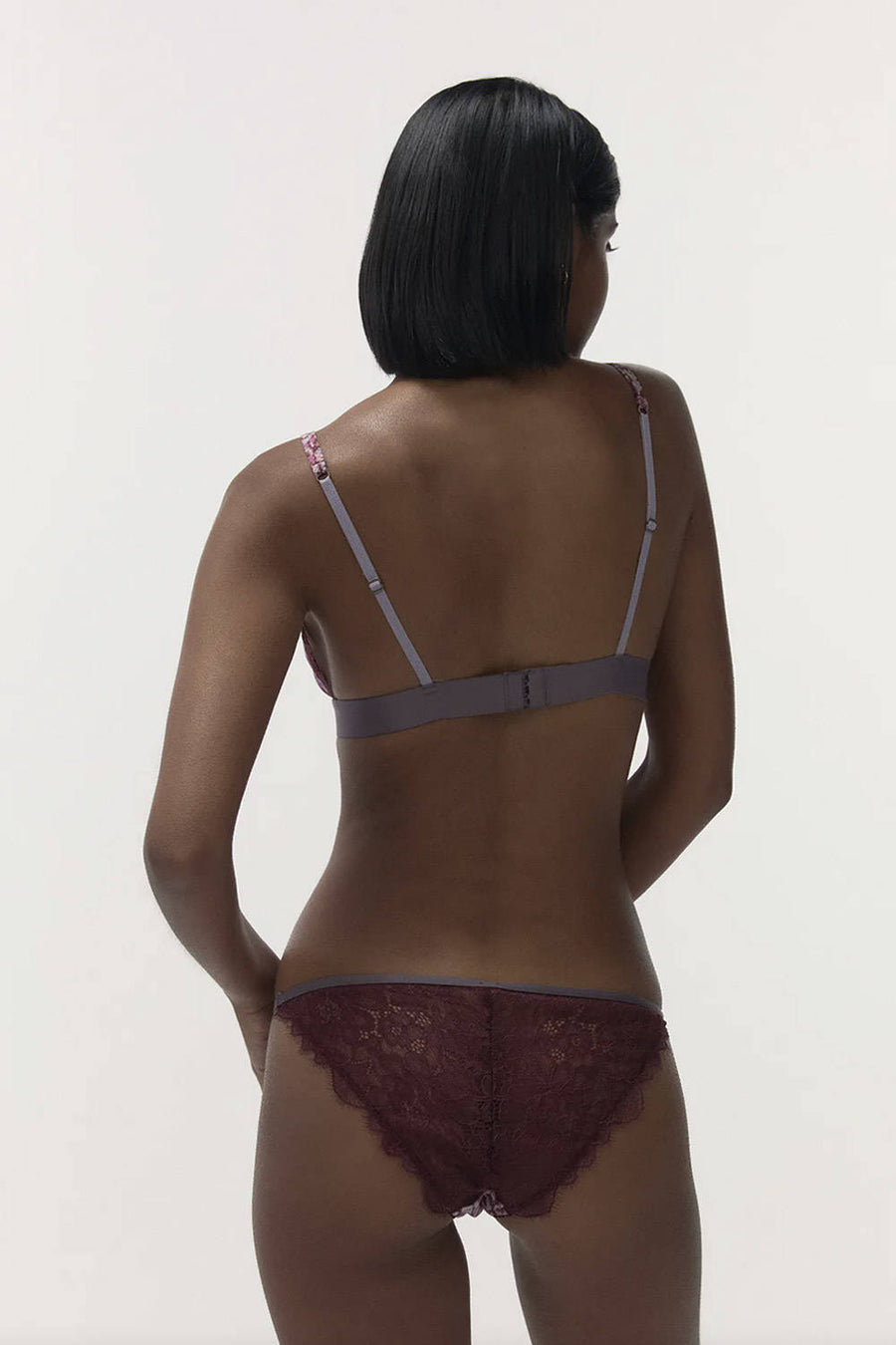 LOVE STORIES-Slip fantasia bordeaux Wild Rose-L2471025415