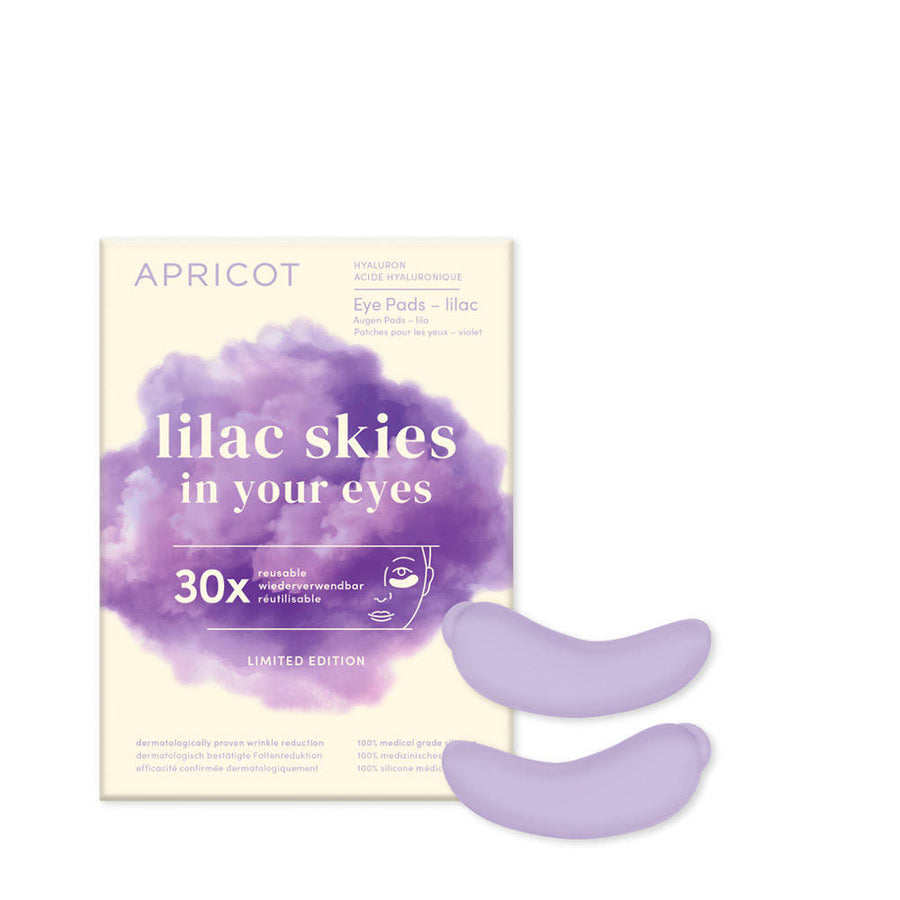 APRICOT-Patch lilla acido ialuronico per il contorno occhi - riutilizzabili-APLEGEL