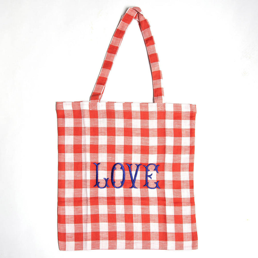 BITOSSI-Shopper Love a quadretti-LTS00521