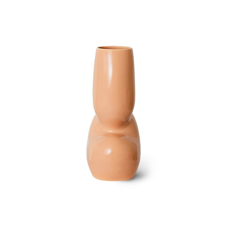 HK LIVING-Vaso in ceramica Cream M-ACE7198