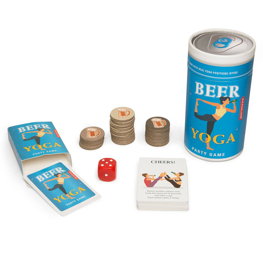 KIKKERLAND-Beer Yoga gioco divertente-KKGG182