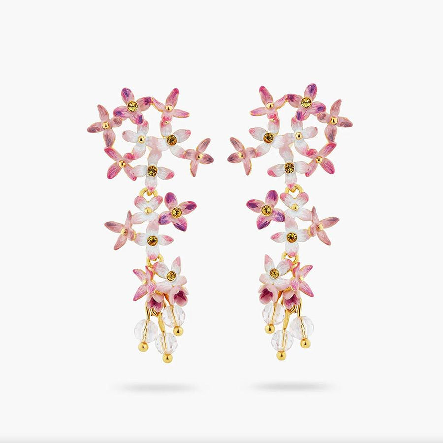 LES NEREIDES-Orecchini fiori lillà-ATPO103T