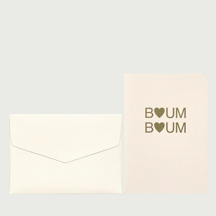 LE TYPOGRAPHE-Biglietto Boum Boum + Busta-UF0000-02388