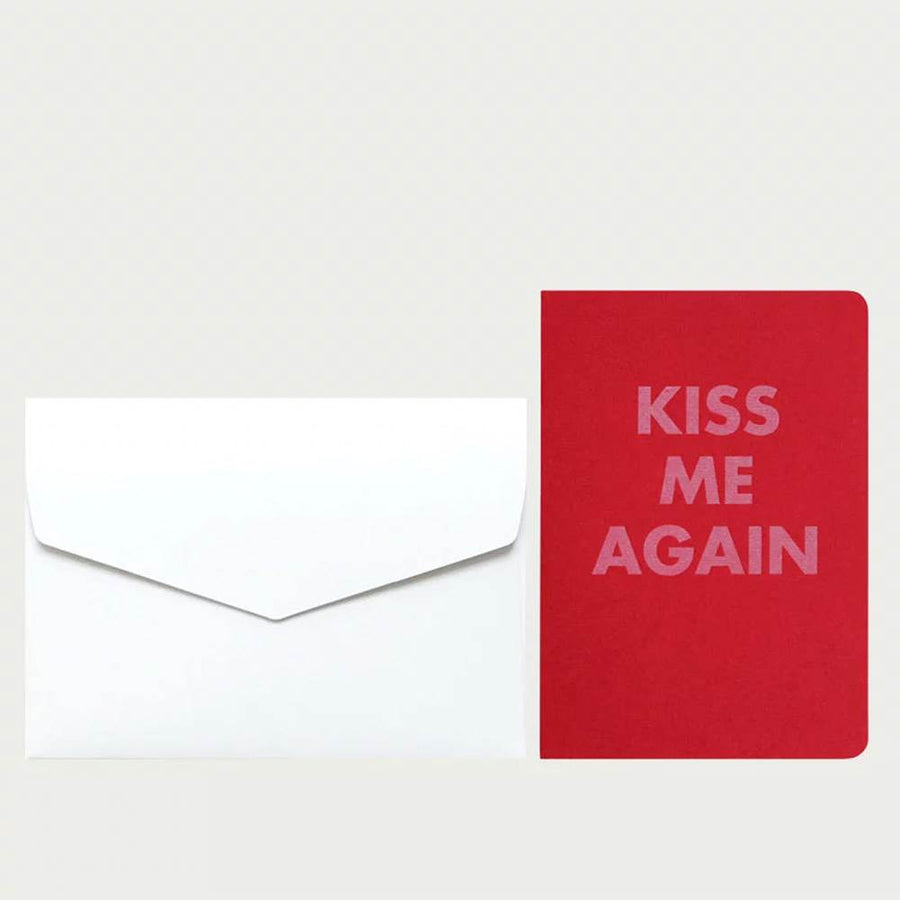 LE TYPOGRAPHE-Biglietto Kiss Me Again + Busta-531-01