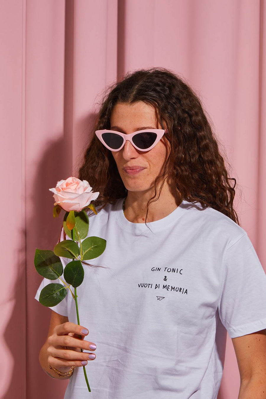 LINEA DARIA-T-shirt Gin Tonic e vuoti di memoria-LDTSHIRT2
