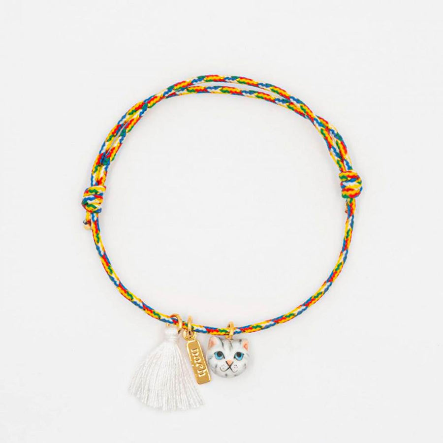 NACH-Bracciale Gatto Tabby nappa-D200