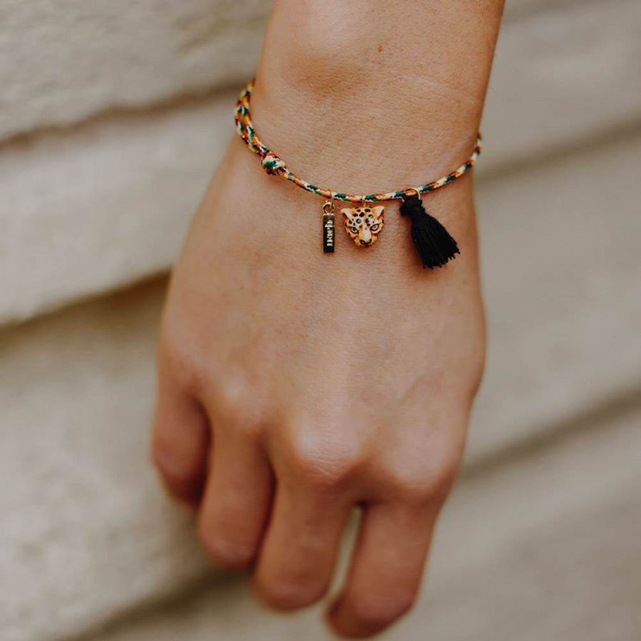 NACH-Bracciale Leopardo nappa-D191
