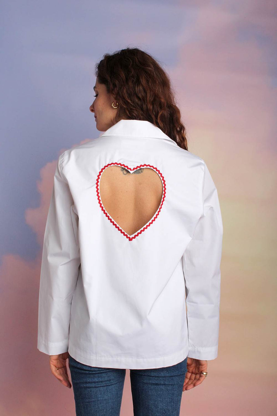 SANTE COUTURE-Camicia Love Shirt cuore-LOVESHIRT