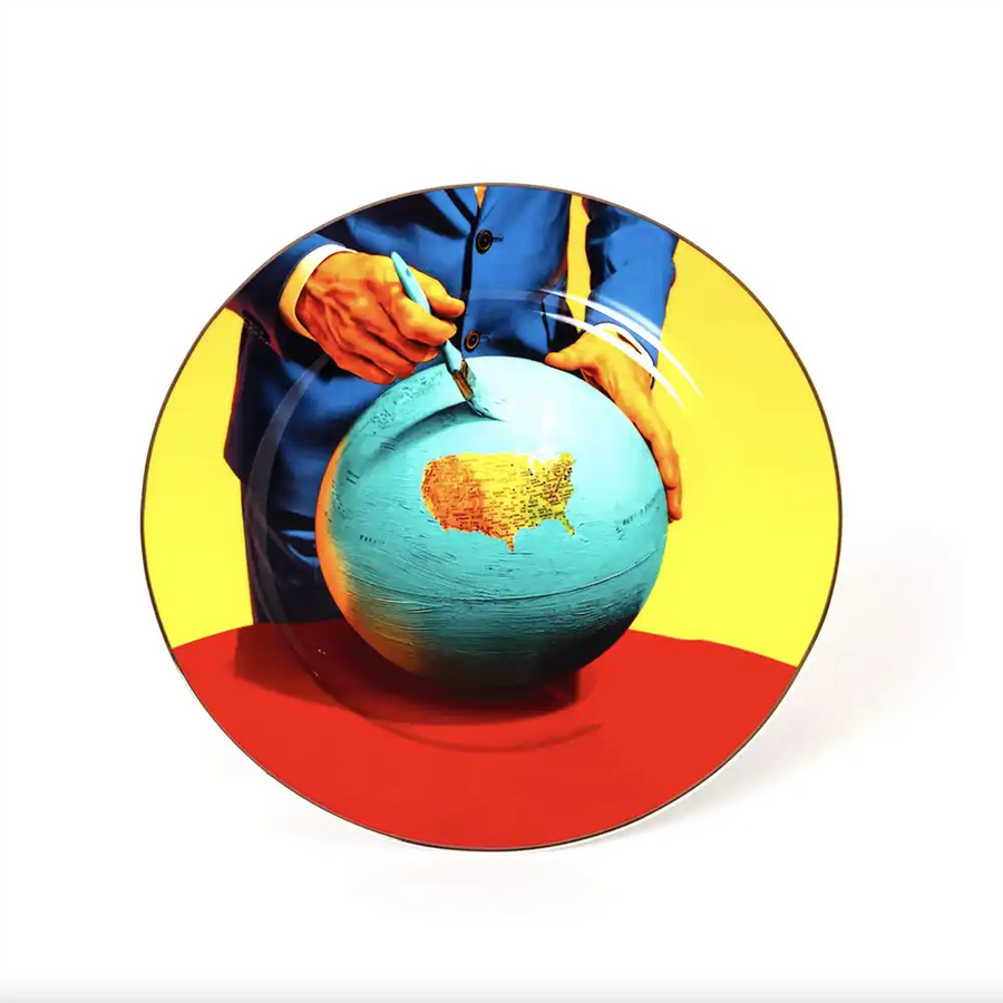 SELETTI-Piatto Globe by TOILETPAPER-16916