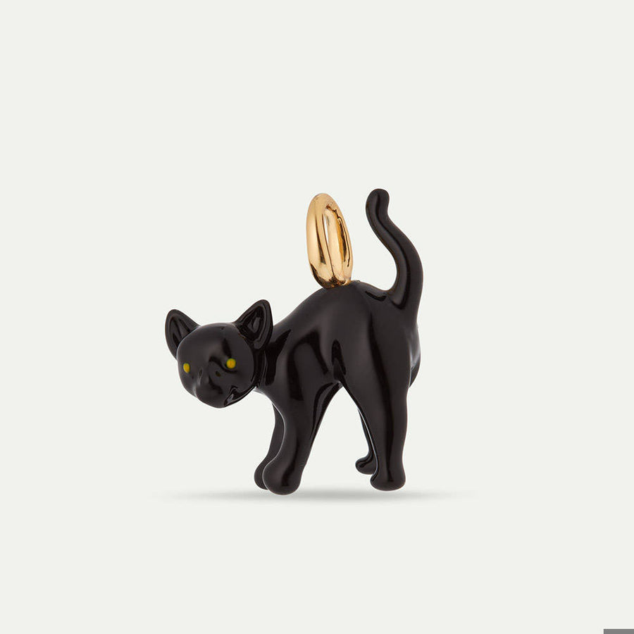 LES NEREIDES-Charm gatto nero-AUCH408