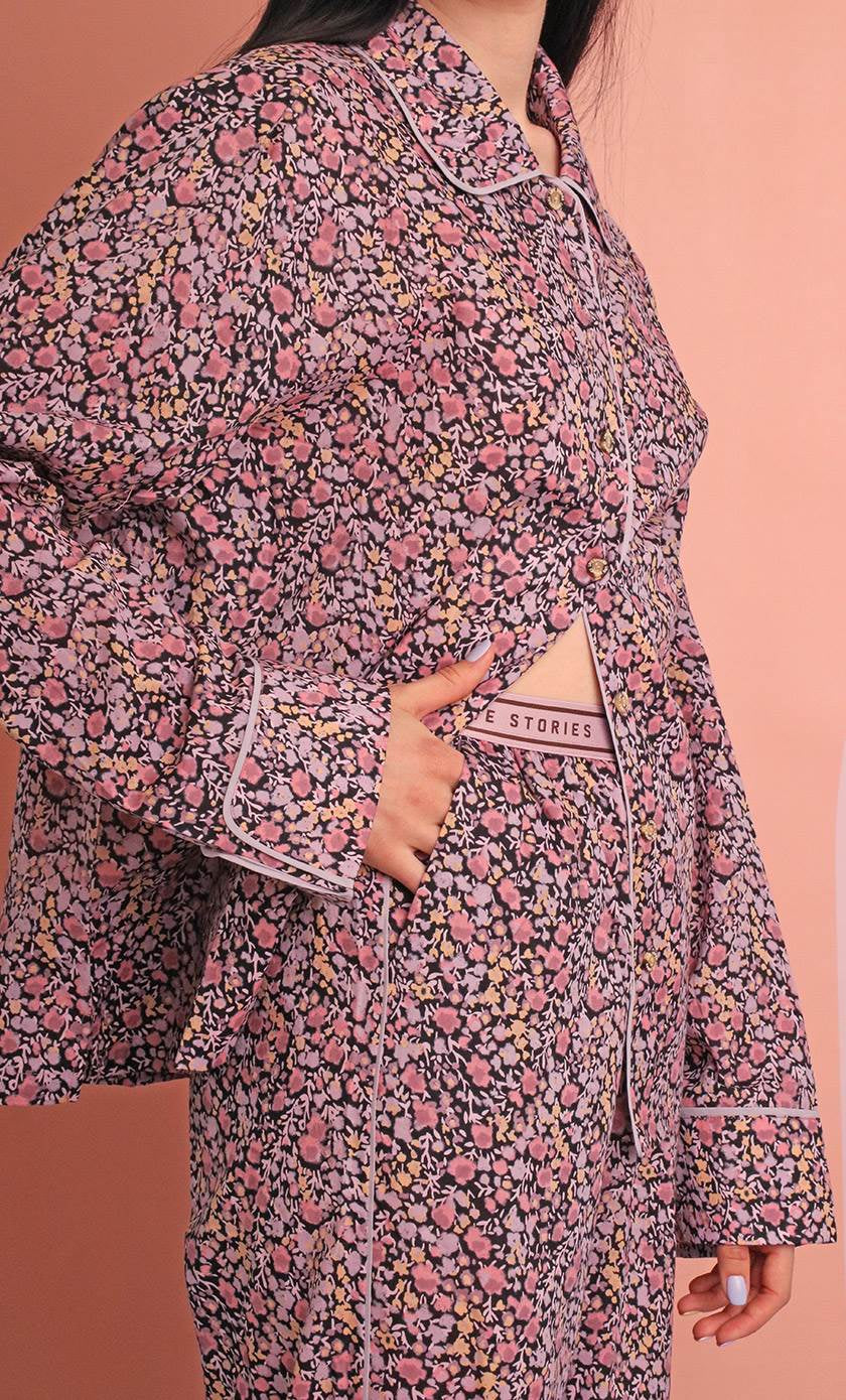 Camicia pigiama Joe mini flower
