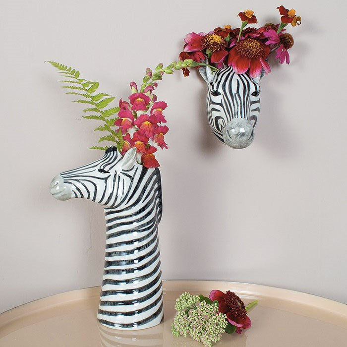 QUAIL-zebra wall vase - 1841-2021-AC0000-00746