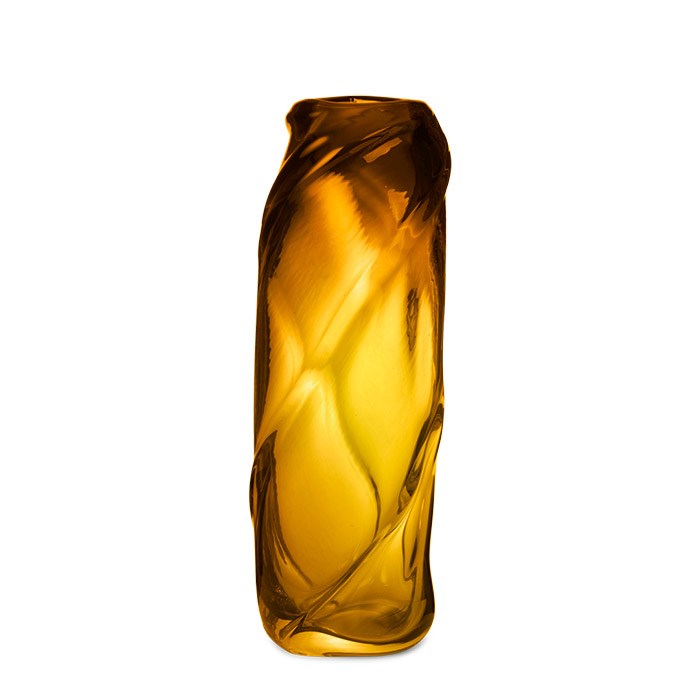 Vaso Water Swirl ambra