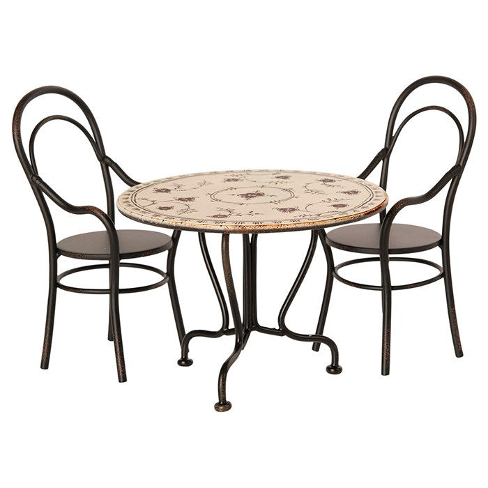 MAILEG-Mini tavolo con sedie-11011400