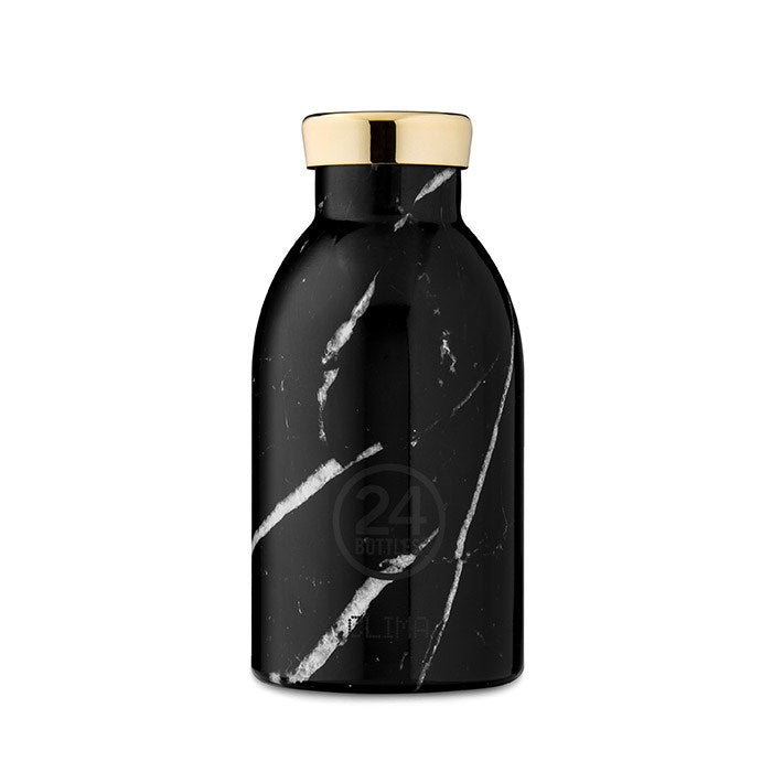 Clima Bottle 0,33l Marble Black
