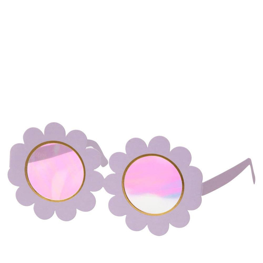 Set occhiali di carta floreali
